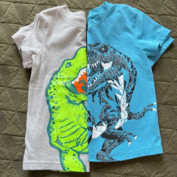 TWO Dino shirts for boys - Picture 2 of 7